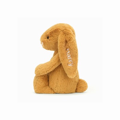 Jellycat Bashful Golden Konijn Medium | QN0245736